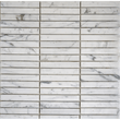 Carrara 1x4 Brick Honed White Marble Mosaic Tile For Walls & Floors-Sample
