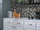 Lantern Milly Gray Limestone Mosaic Tile For Walls & Floors