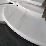 Bianco Dolomite Corner Shelf Polished White Marble Tile Trim For Walls & Floors