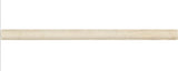 Crema Marfil Beige Honed Marble Pencil Liner Wall & Floor Tile Trim