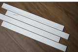 Bianco Dolomite 2x24 Polished White Marble Tile For Walls & Floors