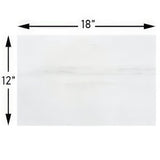 Bianco Dolomite 12x18 Polished White Marble Tile For Walls & Floors-Sample