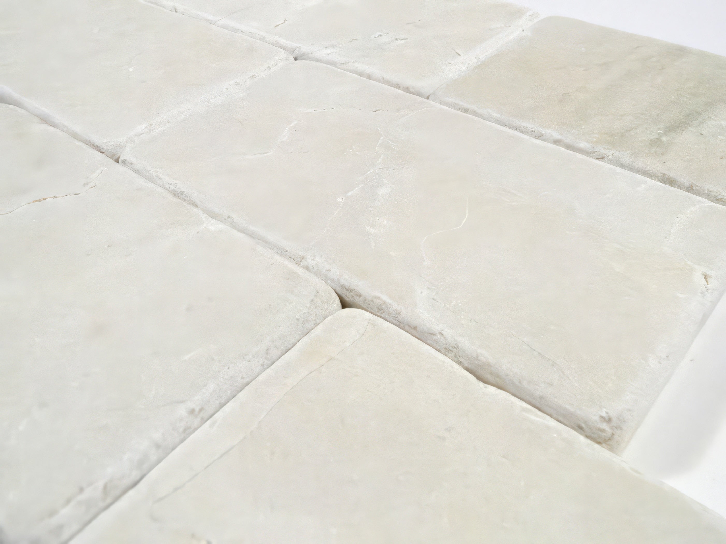 Crema Beige 3x6 Tumbled Marble Tile For Walls & Floors