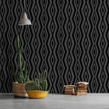 Alleyway Dark Gray Honed Marble Mosaic Tile For Walls & Floors