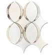 Sigma Dolomite Violetta Polished White Marble Mosaic Tile For Walls & Floors
