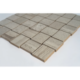 2x2 Beige Matte Porcelain Mosaic Tile For Walls & Floors