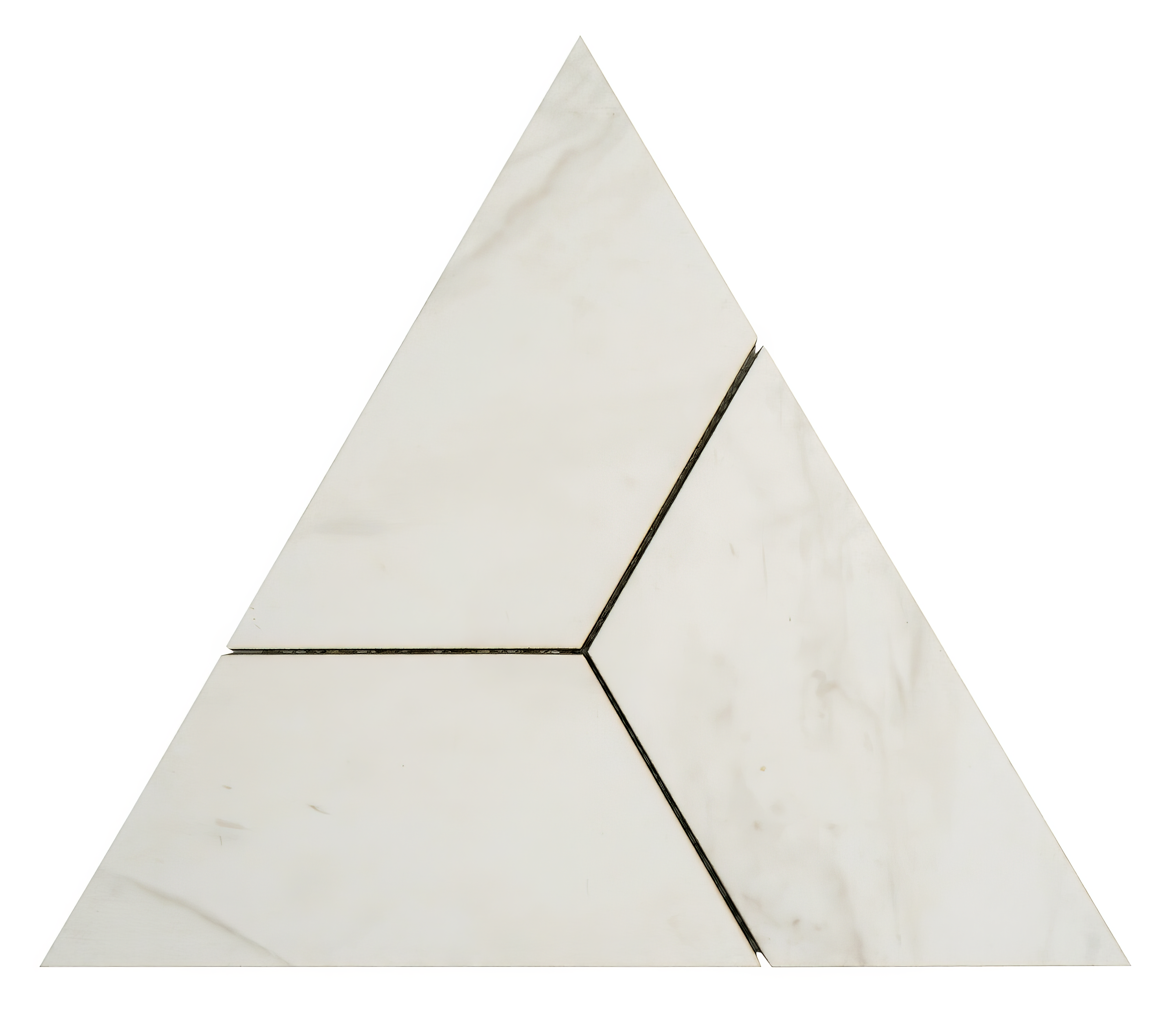 Delta Calacatta Polished White Porcelain Mosaic Tile For Walls & Floors