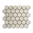 Calacatta 2-inch Hexagon Matte Porcelain Mosaic Tile For Walls & Floors-Sample