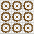 Falore Matte Brown Porcelain Mosaic Tile For Walls & Floors-Sample