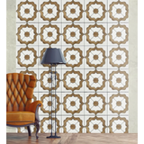 Falore Matte Brown Porcelain Mosaic Tile For Walls & Floors