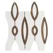 Piarro White Matte Porcelain Mosaic Tile For Walls & Floors