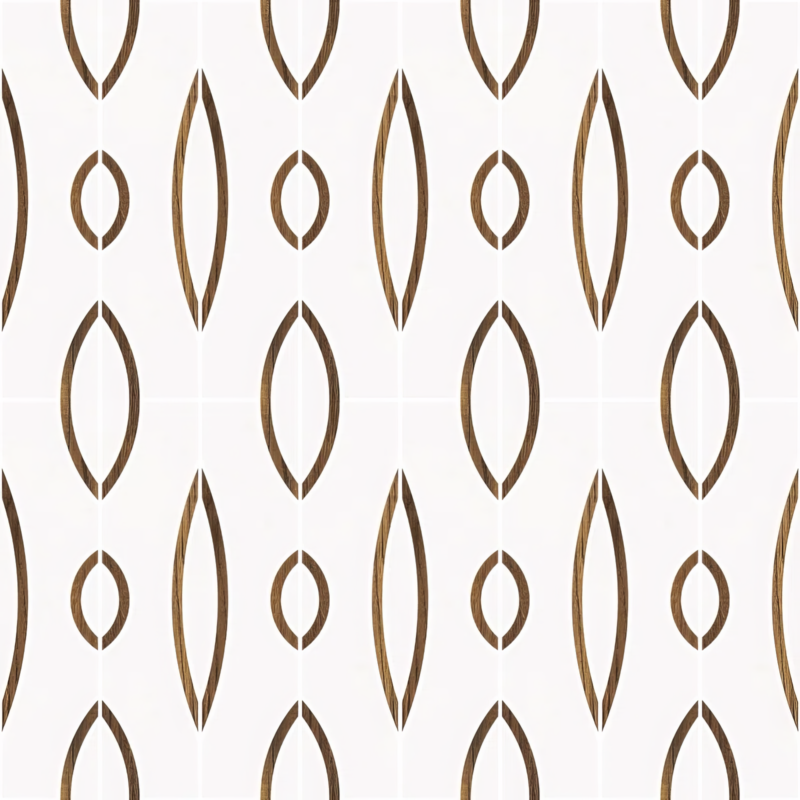 Piarro White Matte Porcelain Mosaic Tile For Walls & Floors