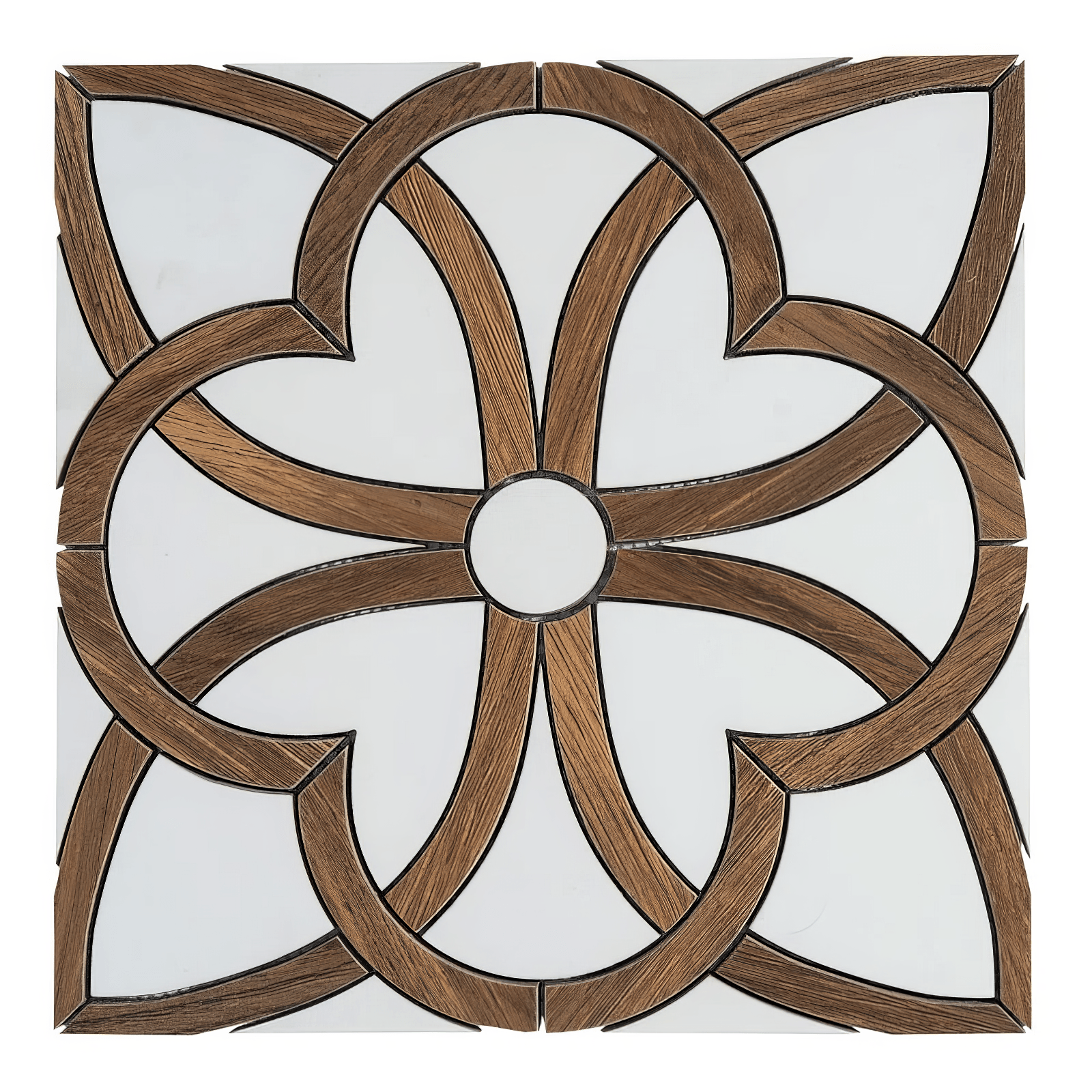 Clementine Matte Brown Porcelain Mosaic Tile For Walls & Floors-Sample