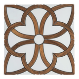 Clementine Matte Brown Porcelain Mosaic Tile For Walls & Floors