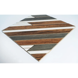 Tribe Matte Brown Porcelain Mosaic Tile For Walls & Floors