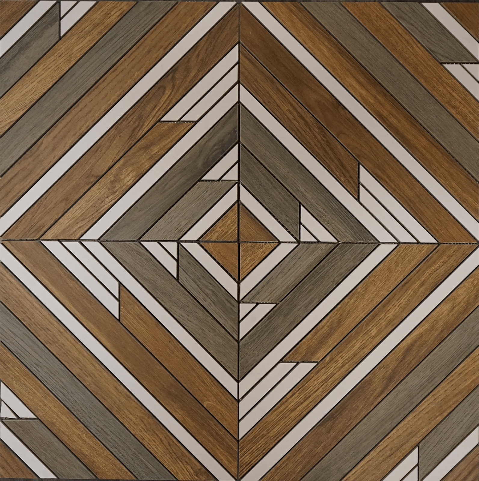 Tribe Matte Brown Porcelain Mosaic Tile For Walls & Floors-Sample
