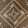Tribe Matte Brown Porcelain Mosaic Tile For Walls & Floors-Sample