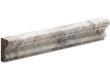 Silver Travertine Chair Rail Honed Tile Trim For Walls & Floors-Sample