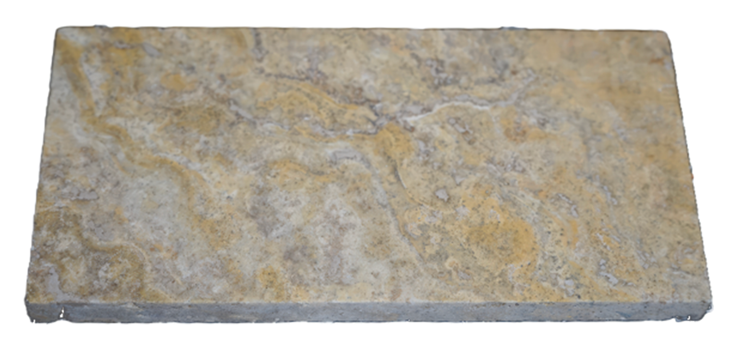 Travertine Beige 3x6 Honed Marble Tile For Walls & Floors