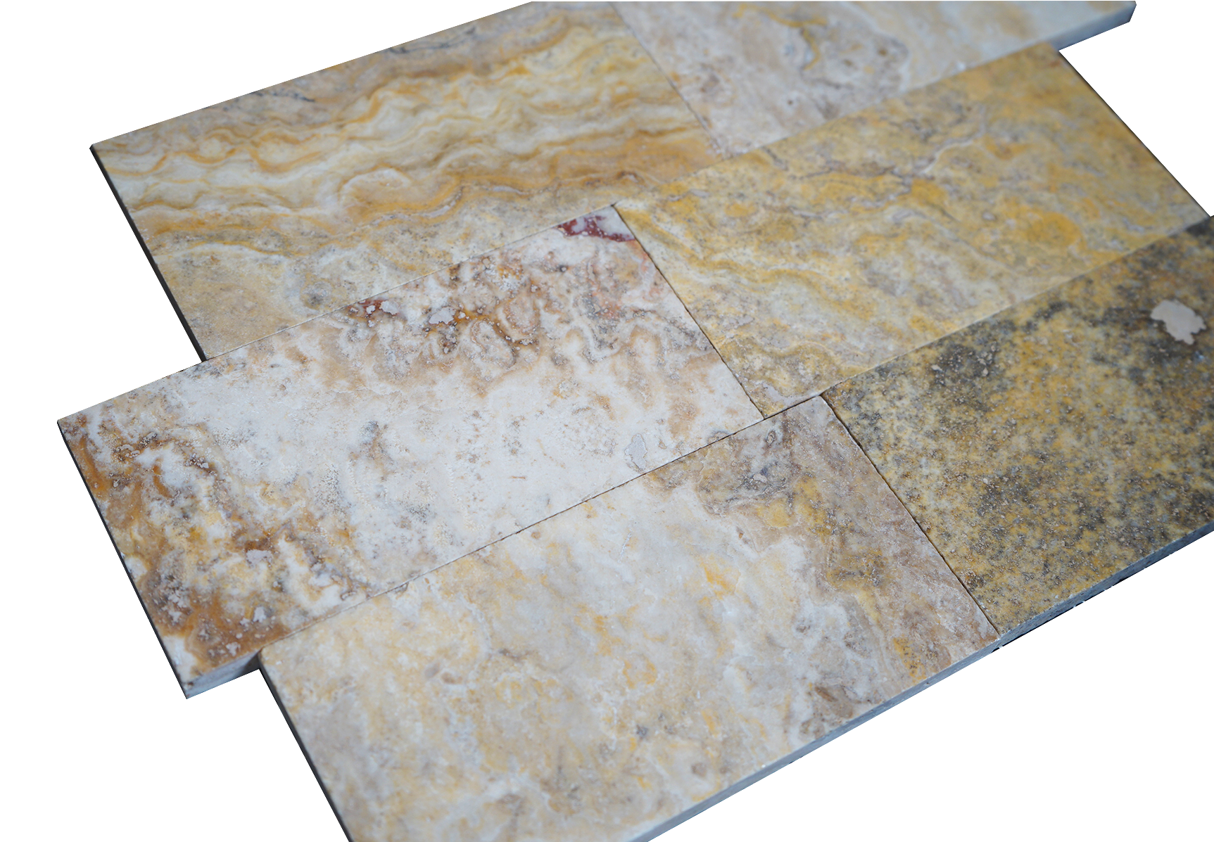 Travertine Beige 3x6 Honed Marble Tile For Walls & Floors