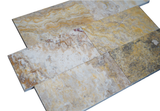 Travertine Beige 3x6 Honed Marble Tile For Walls & Floors