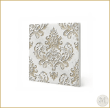 Arcadia | Glacier White Marble | Pattern Engraved - MARICERA