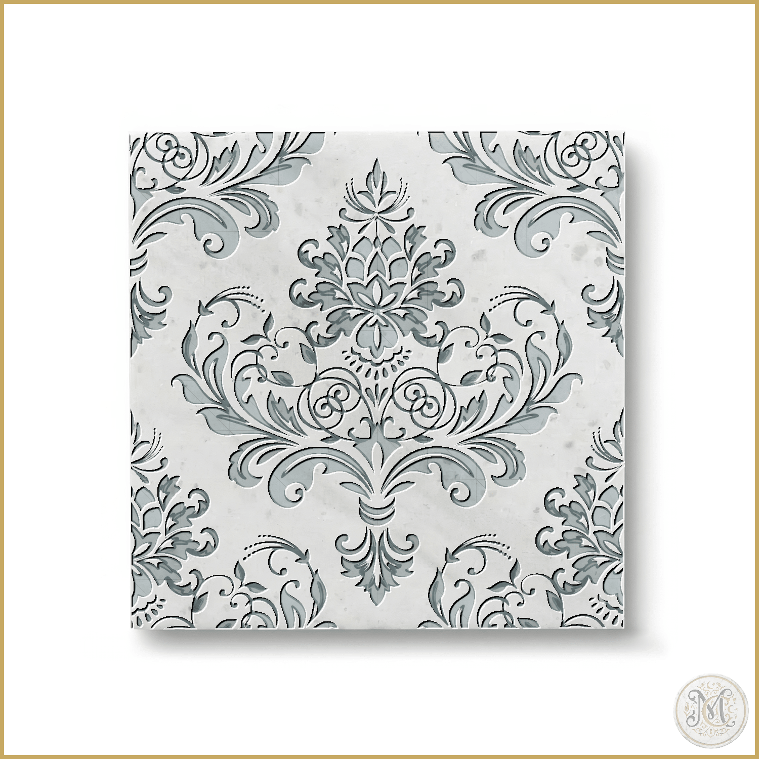 Arcadia | Glacier White Marble | Pattern Engraved - MARICERA