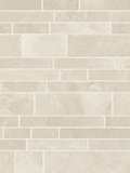 Brick Travertine Beige Honed and Filled Mosaic Tile For Walls & Floors - MARICERA