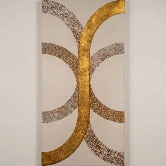 Circle 12x24 Etched Marble Tile For Walls & Floors - MARICERA