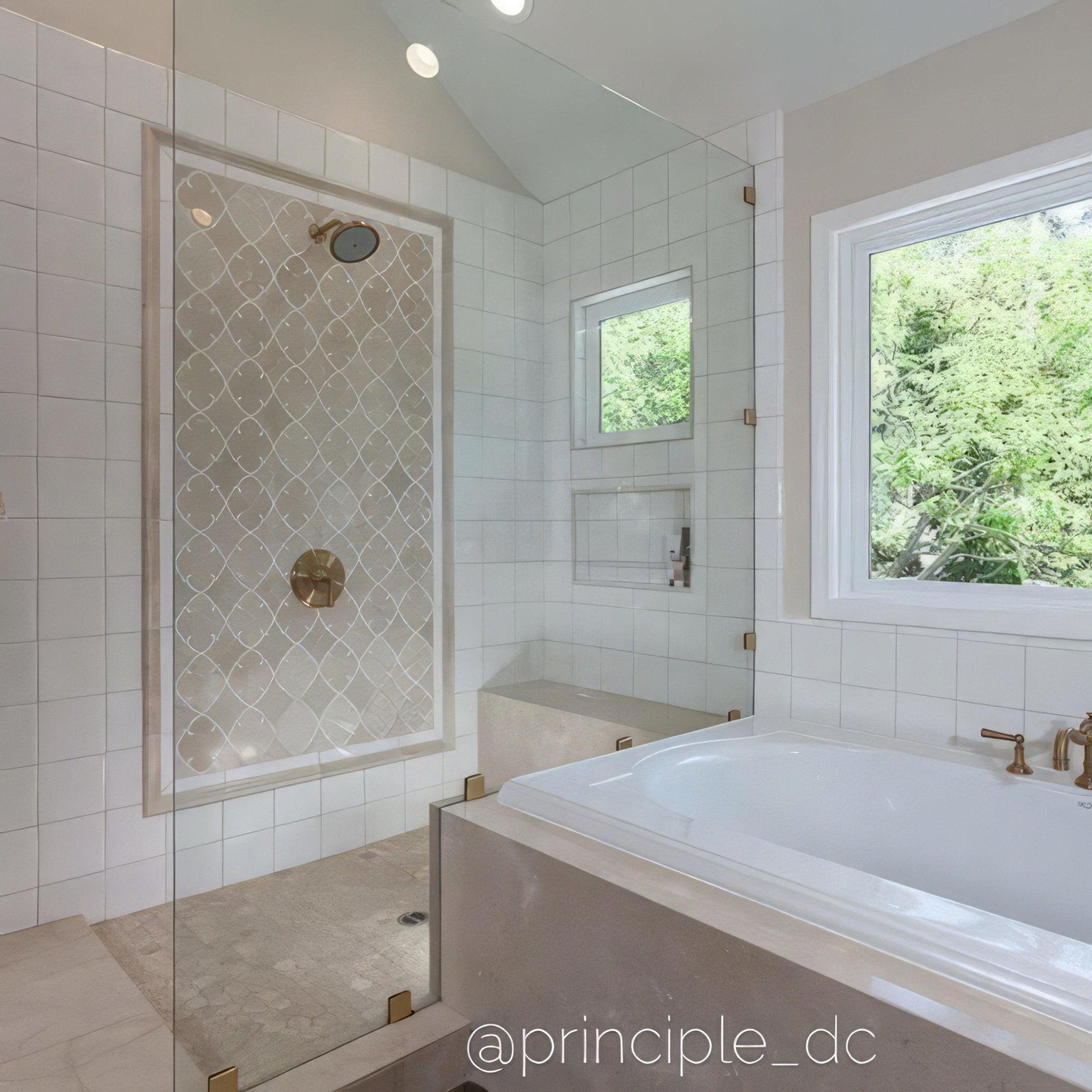 Crema Beige Chair Rail Honed Marble Tile Trim - MARICERA