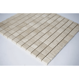Crema Marfil 1x1 Honed Beige Marble Mosaic Tile For Walls & Floors - MARICERA