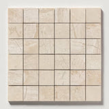 Crema Marfil 2x2 Honed Beige Marble Mosaic Tile For Walls & Floors - MARICERA