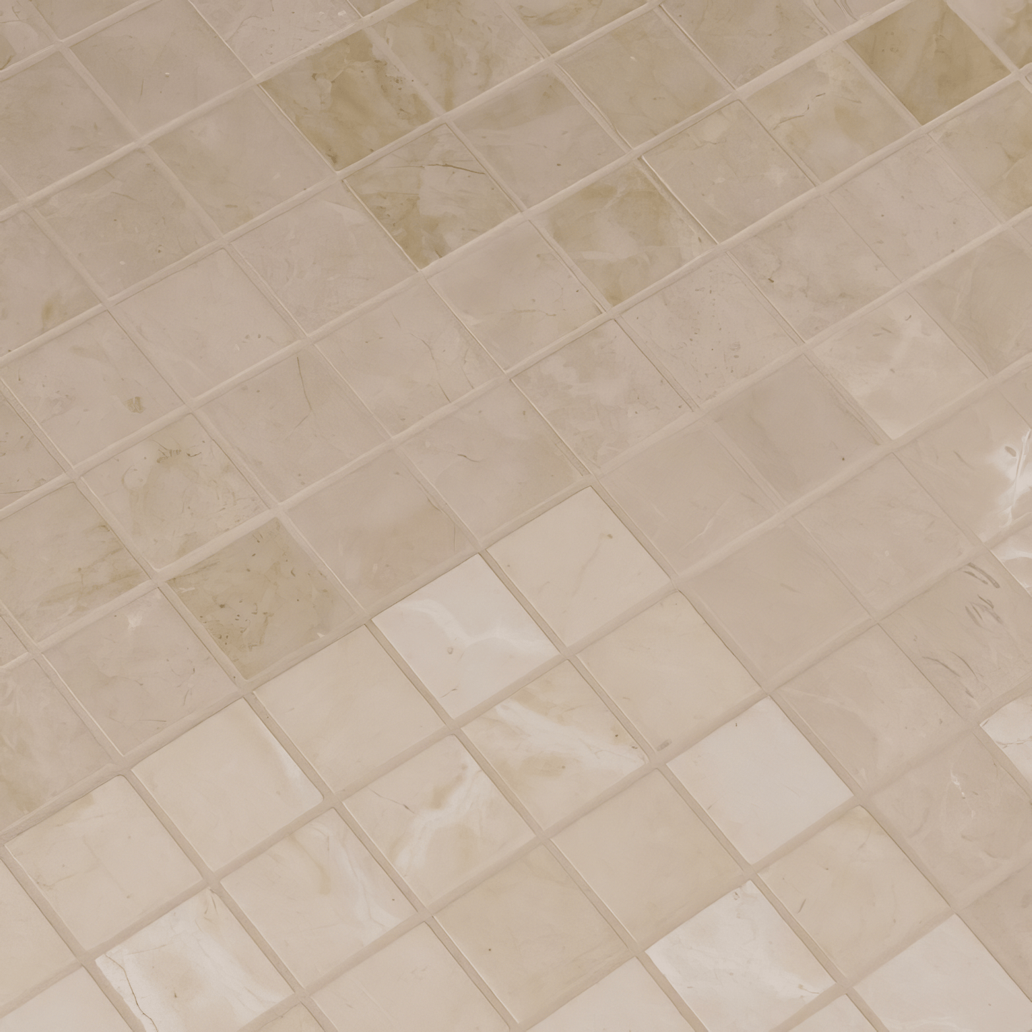 Crema Marfil 2x2 Honed Beige Marble Mosaic Tile For Walls & Floors - MARICERA