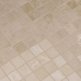 Crema Marfil 2x2 Honed Beige Marble Mosaic Tile For Walls & Floors - MARICERA