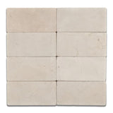 Crema Marfil 3x6 Tumbled Beige Marble Tile For Walls & Floors - MARICERA