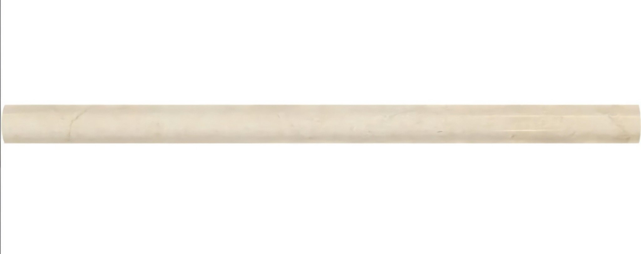 Crema Marfil Beige Honed Marble Pencil Liner Wall & Floor Tile Trim - MARICERA