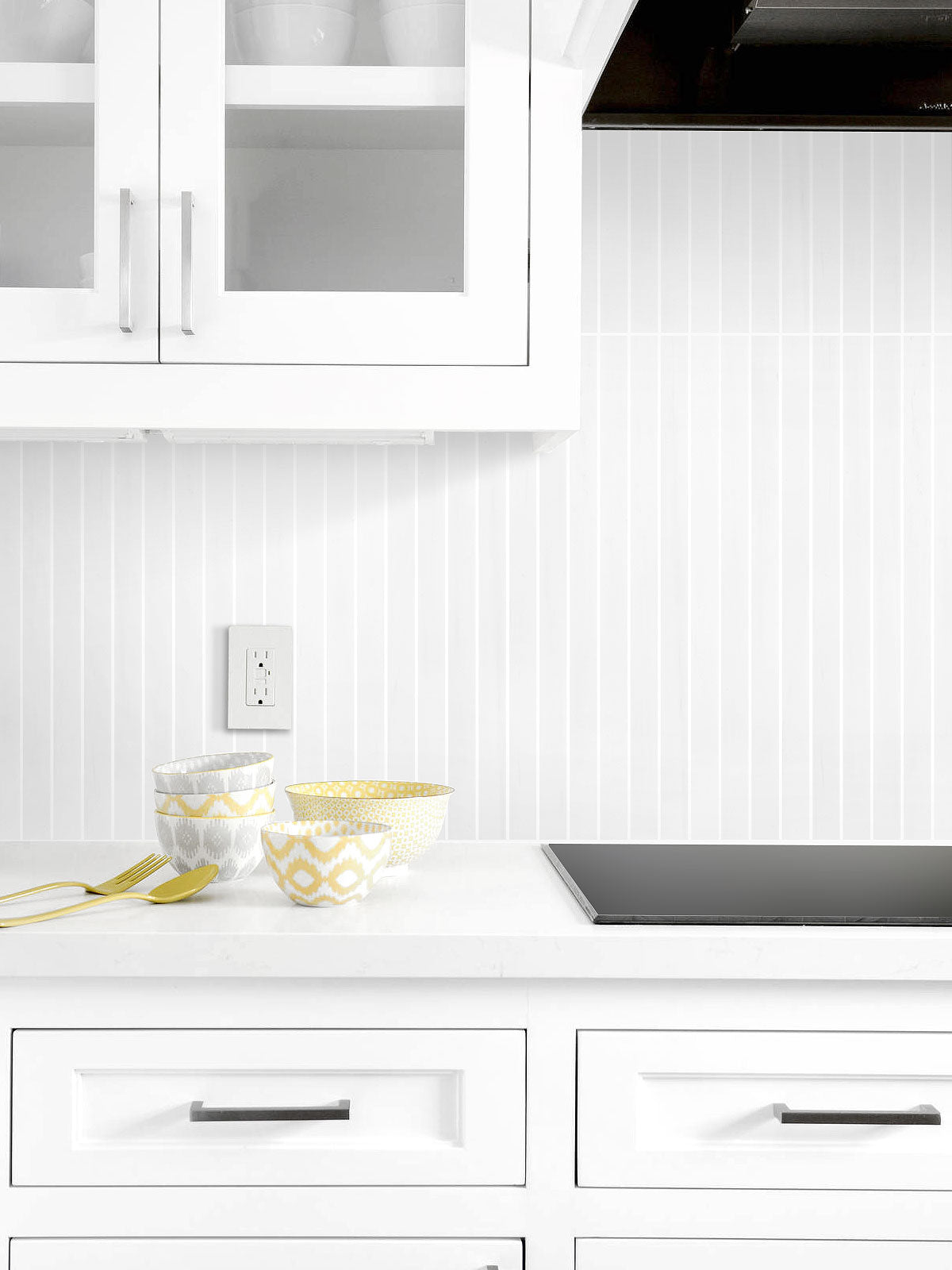 Bianco Dolomite 2x24 Polished White Marble Tile For Walls & Floors