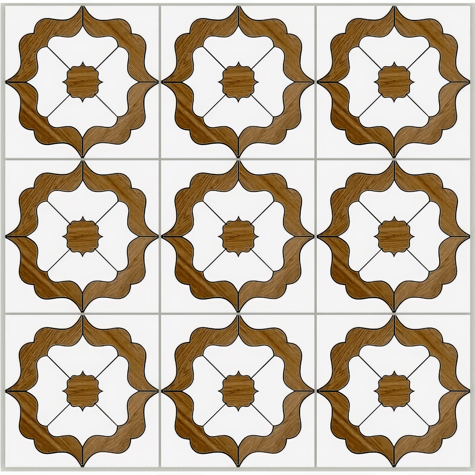 Falore Matte Brown Porcelain Mosaic Tile For Walls & Floors - MARICERA