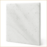Glacier White 12x12 Polished Marble Tile For Walls & Floors - MARICERA