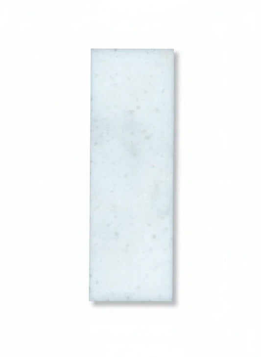 Glacier White 4x12 Honed Marble Tile For Walls & Floors - MARICERA
