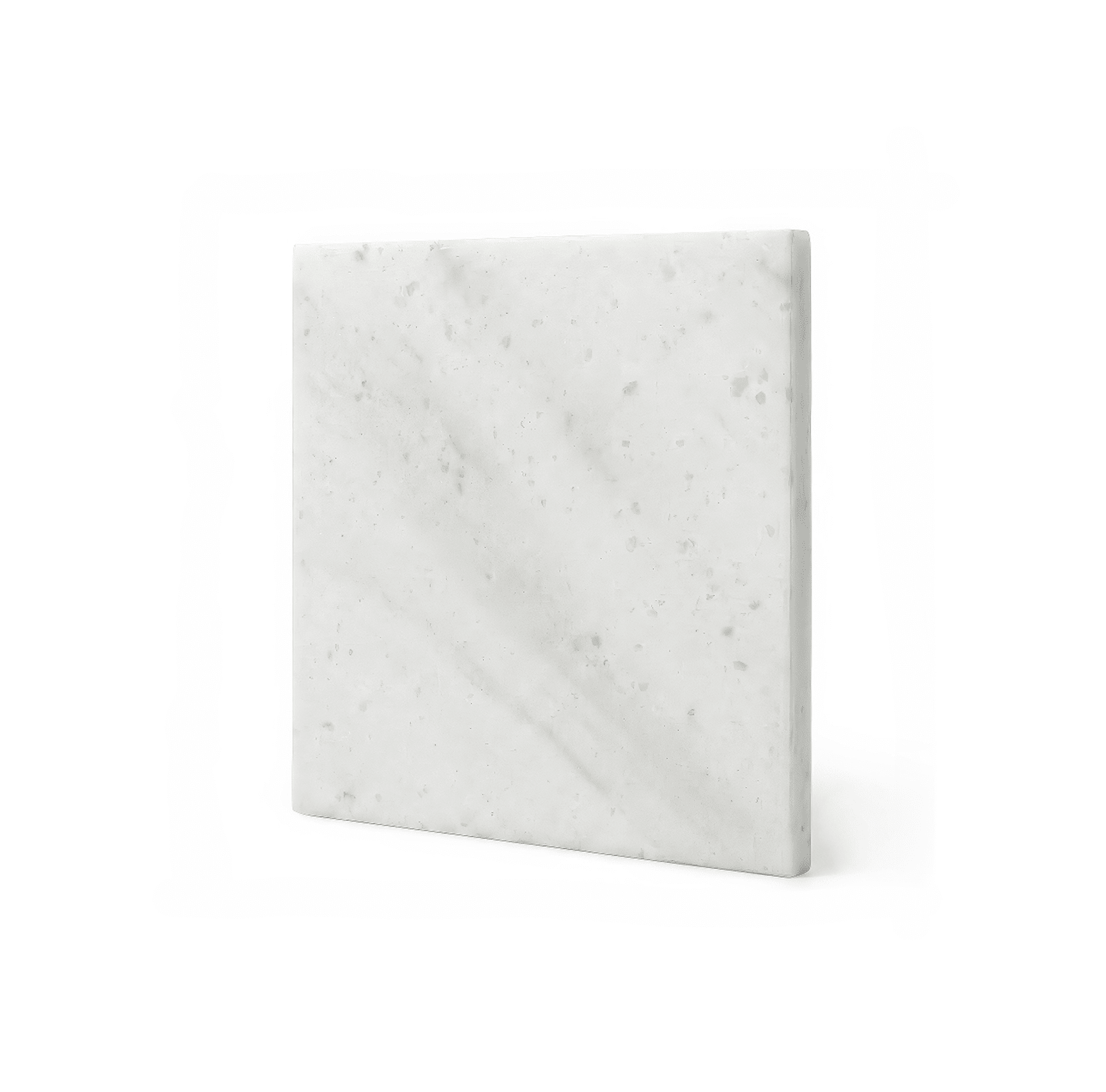 Glacier White 8x8 Polished Marble Tile For Walls & Floors - MARICERA
