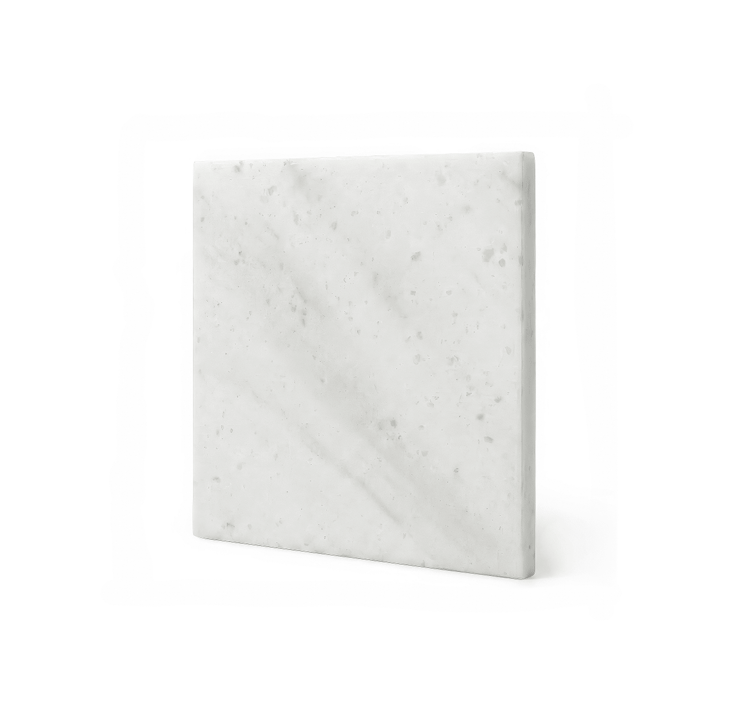 Glacier White 8x8 Polished Marble Tile For Walls & Floors - MARICERA