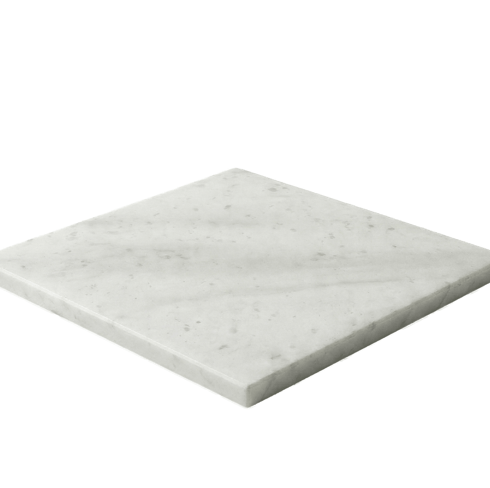 Glacier White 8x8 Polished Marble Tile For Walls & Floors - MARICERA