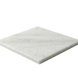 Glacier White 8x8 Polished Marble Tile For Walls & Floors - MARICERA