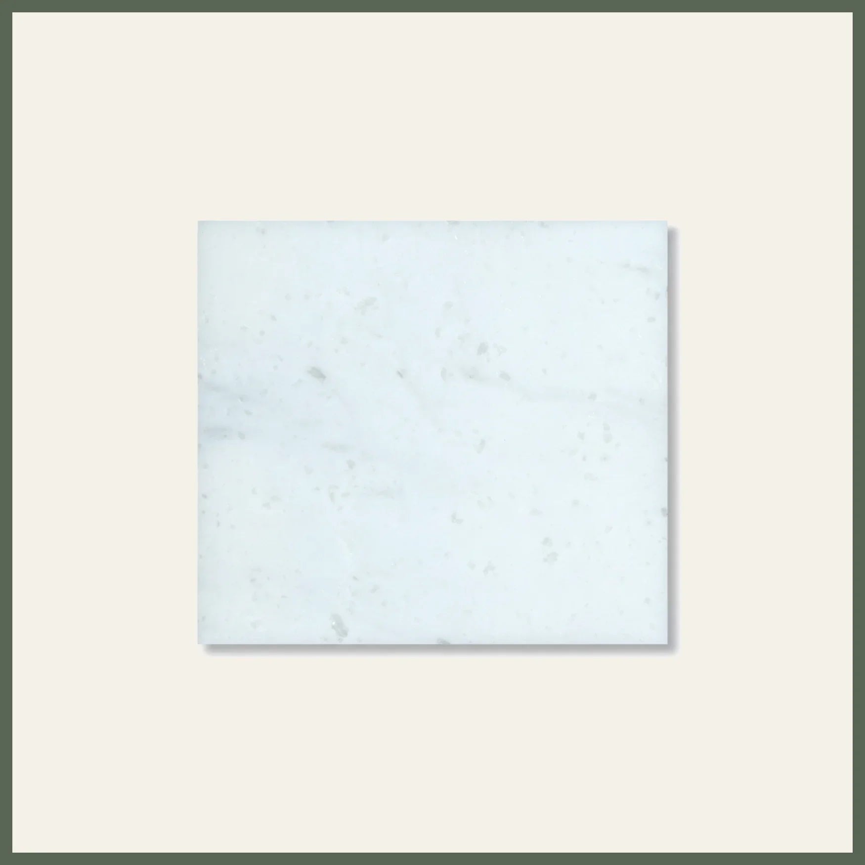 Glacier White 8x8 Polished Marble Tile For Walls & Floors - MARICERA