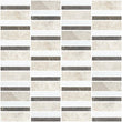 Horizon 1x3 Honed Marble Mosaic Tile For Walls & Floors - MARICERA