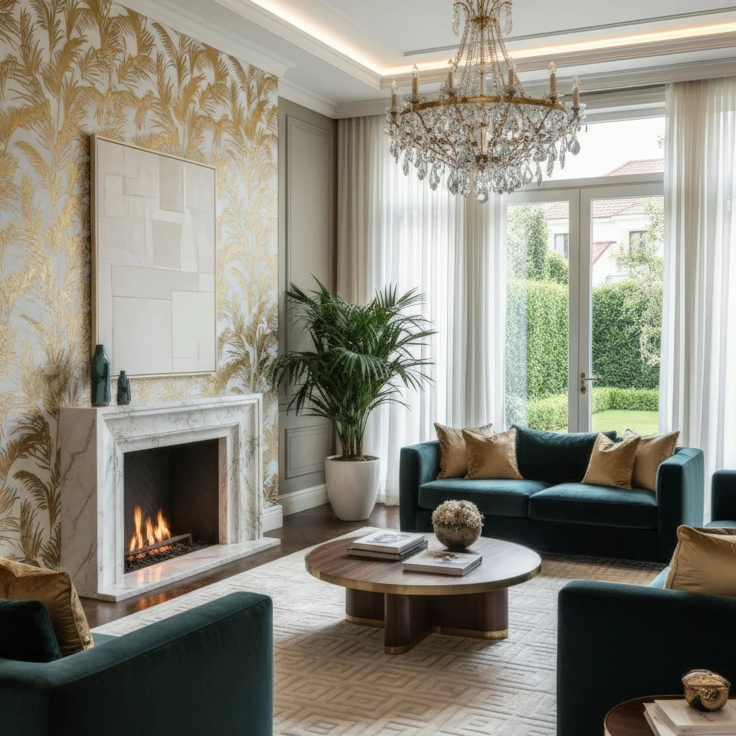 Jardin - Pattern Engraved Marble - Wall & Floor Tile - MARICERA