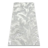 Jardin Silver 12x24 Etched White Marble Tile For Walls & Floors - MARICERA