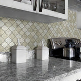 Lantern Thala Gray Limestone Mosaic Tile For Walls & Floors - MARICERA