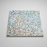 LumiFlora Engraved White Marble Tile - MARICERA